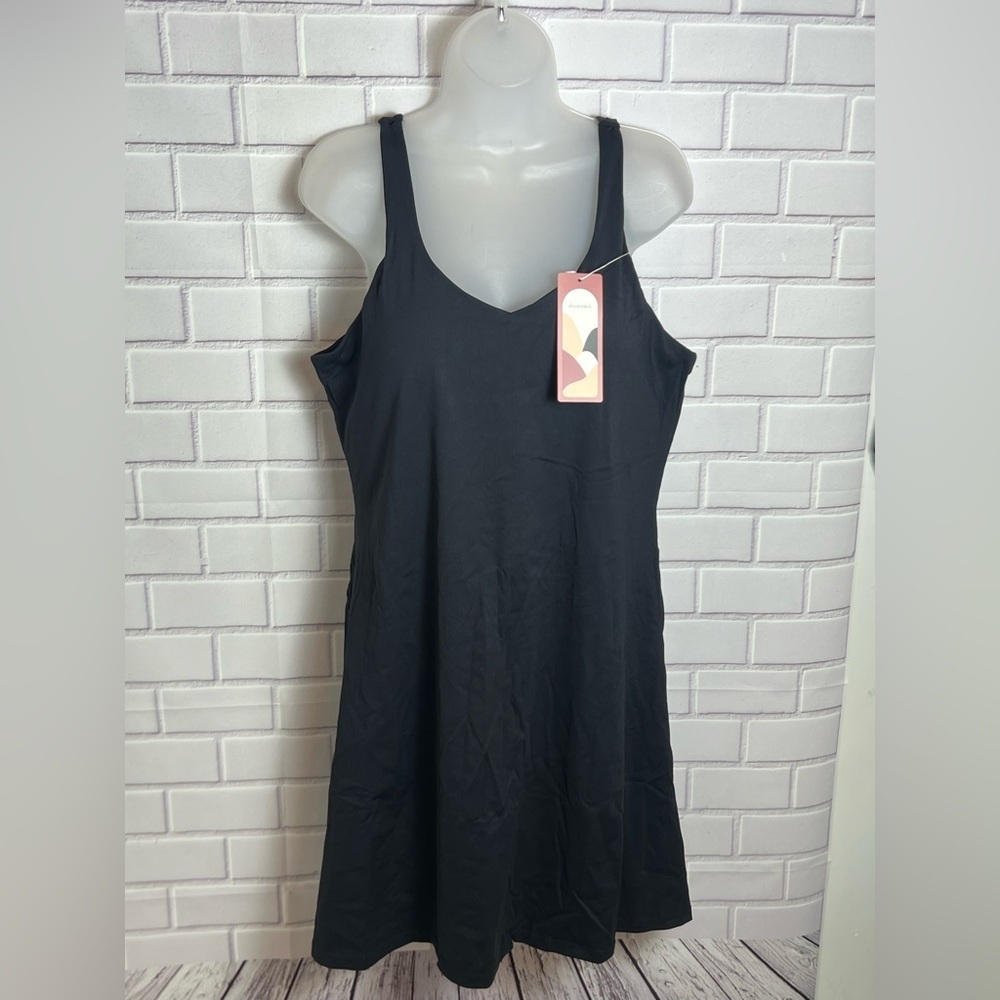 Plus Size Swimdress Women One Piece Swimsuit Dresses Skirt Bathing Suit/size XXL